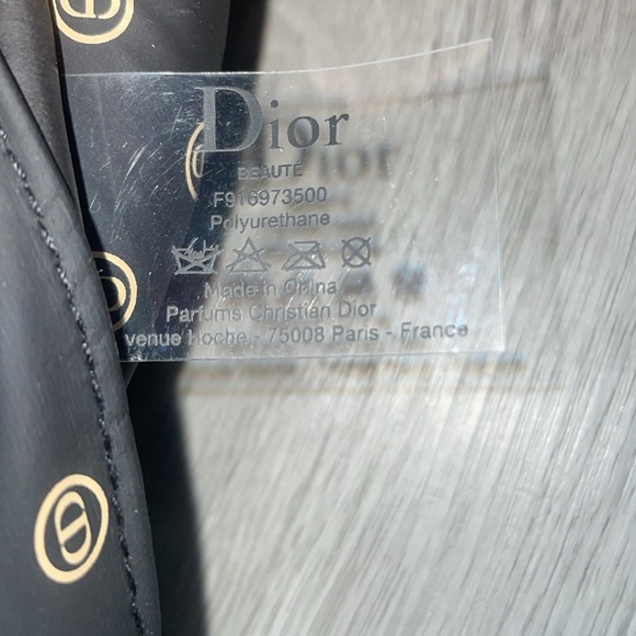 Dior Black Cosmetic Bag - Picture 5 of 7